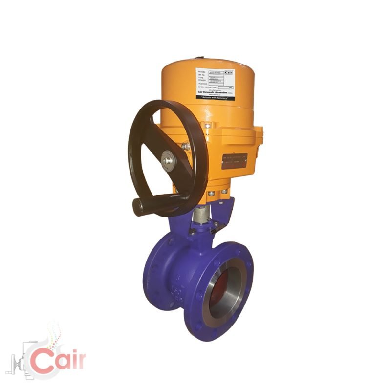 Motorized V-Knotch Ball Valve manufacturer in ahmedabad