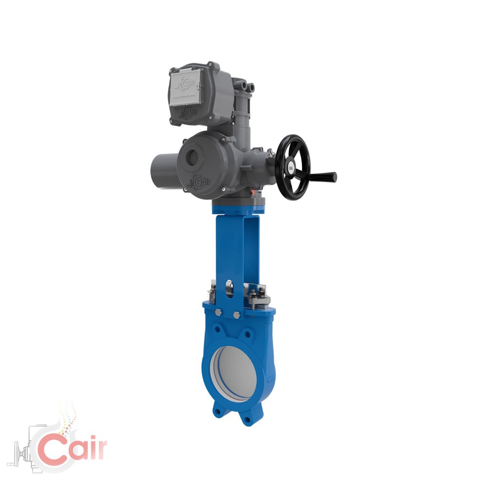 TTM 3PK KNIFE GATE VALVE-cair Best Motorised Knife Gate Valve with Electrical Actuator Manufactured By cair