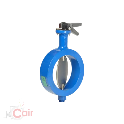 Magnified View of Damper Butterfly Valve by Cair India